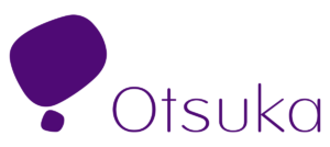 otsuka logo purple
